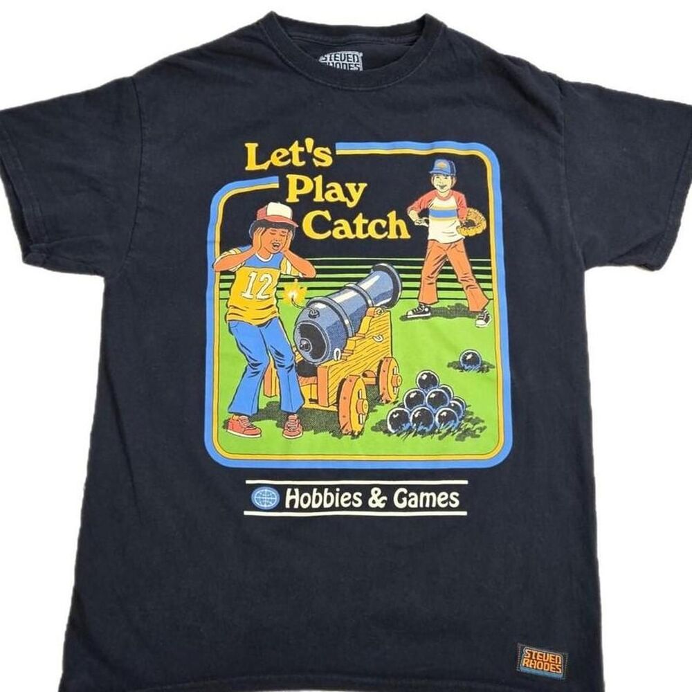Steven Rhodes - Let's Play Catch - T-shirt